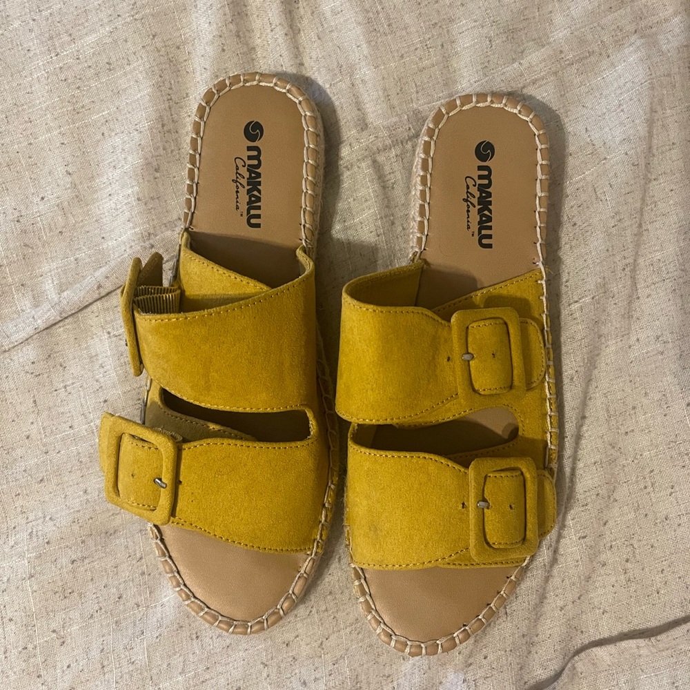 Makalu California Women's Yellow Sandals
